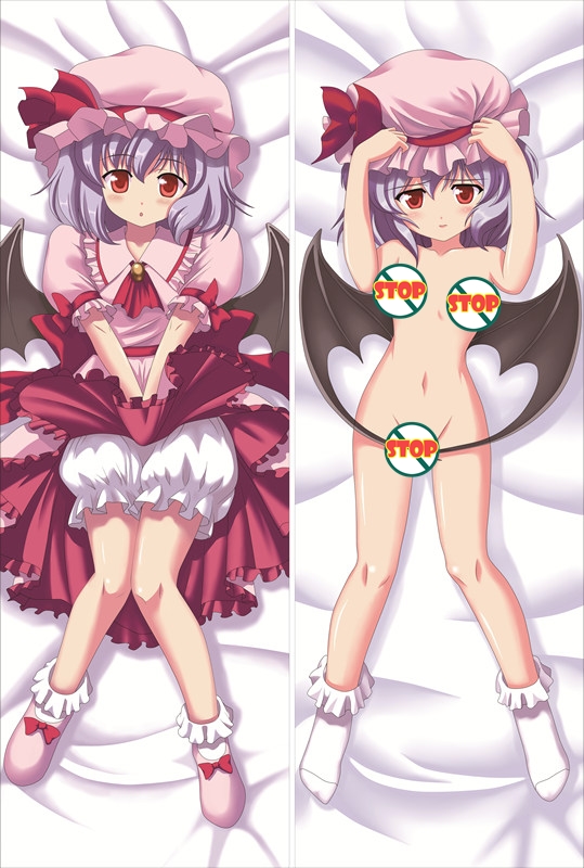 TouHou ProjectRemilia Scarle Anime Dakimakura Waifu Pillow Case