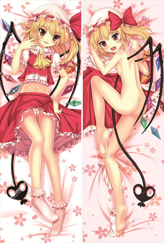 TouHou ProjectFlandre Scarlet Anime Dakimakura Waifu Pillow Case