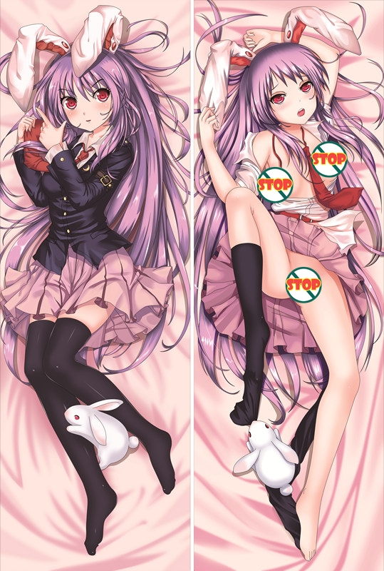TouHou ProjectReisen Udongein Inaba Anime Dakimakura Waifu Pillow Case