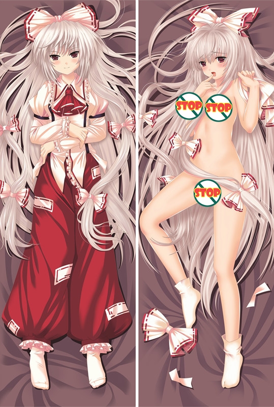TouHou ProjectFujiwara no Mokou Anime Dakimakura Waifu Pillow Case