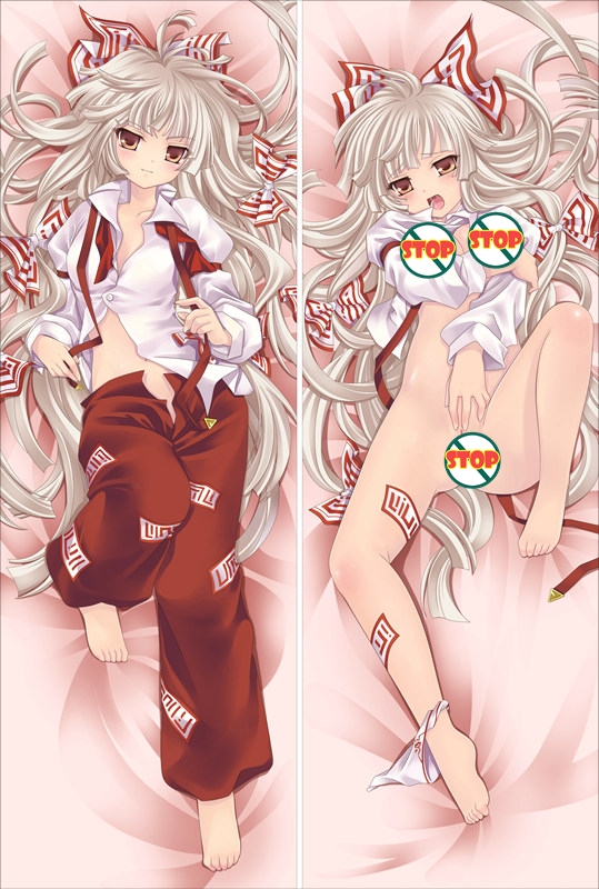 TouHou ProjectFujiwara no Mokou Anime Dakimakura Waifu Pillow Case