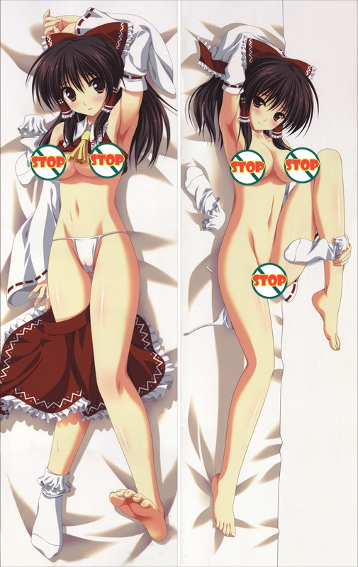 TouHou ProjectReimu Hakurei Anime Dakimakura Waifu Pillow Case