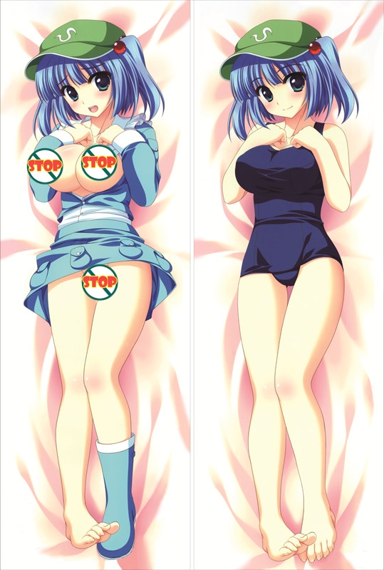 TouHou ProjectKawashiro Nitori Anime Dakimakura Waifu Pillow Case