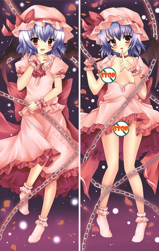 TouHou ProjectFlandre Scarlet Anime Dakimakura Waifu Pillow Case