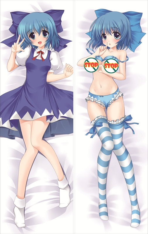 TouHou ProjectCirno Anime Dakimakura Waifu Pillow Case