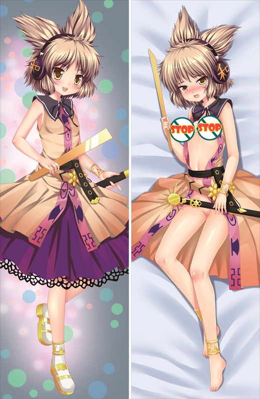 TouHou ProjectToyosatomimi no Miko Anime Dakimakura Waifu Pillow Case