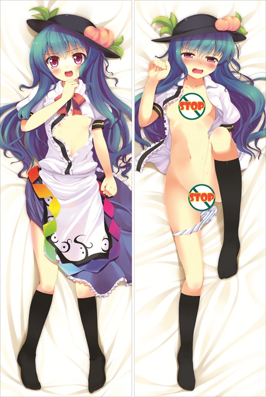 TouHou ProjectHinanawi Tenshi Anime Dakimakura Waifu Pillow Case