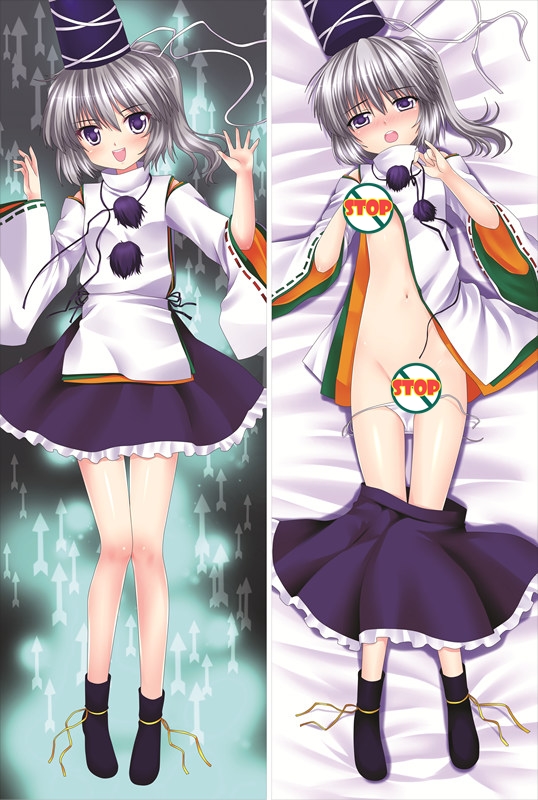 TouHou ProjectMononobe no Futo Anime Dakimakura Waifu Pillow Case