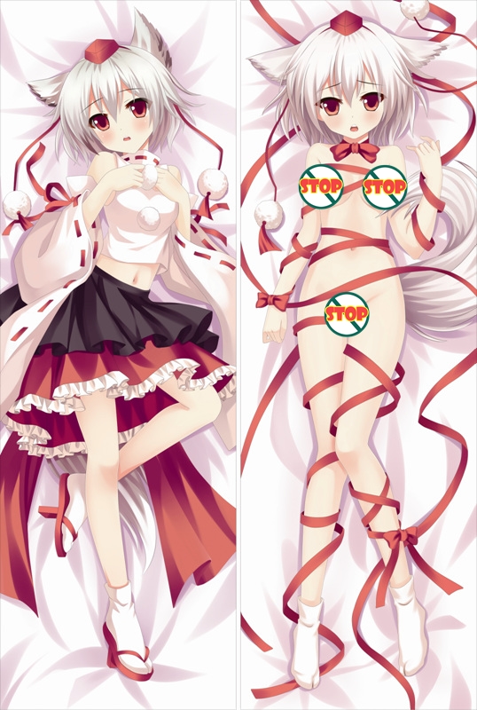 TouHou ProjectInubashiri Momiji Anime Dakimakura Waifu Pillow Case