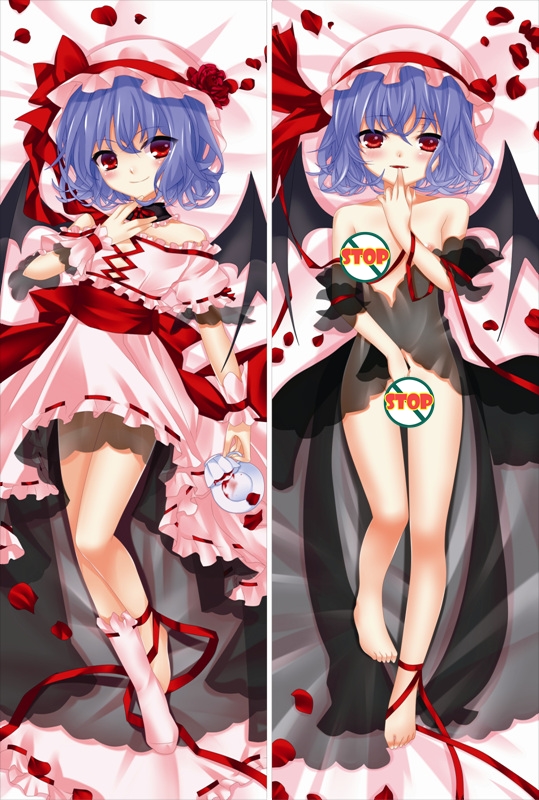TouHou ProjectRemilia Scarle Anime Dakimakura Waifu Pillow Case