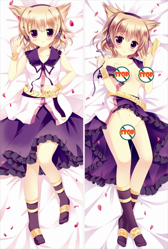 TouHou ProjectToyosatomimi no Miko Anime Dakimakura Waifu Pillow Case