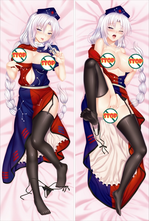 TouHou Project Yagokoro Eirin Anime Dakimakura Waifu Pillow Case