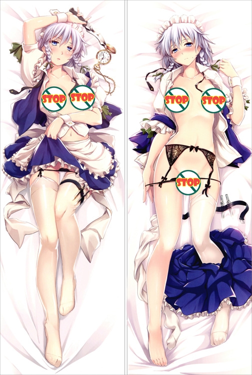 TouHou Project Izayoi Sakuya Anime Dakimakura Waifu Pillow Case
