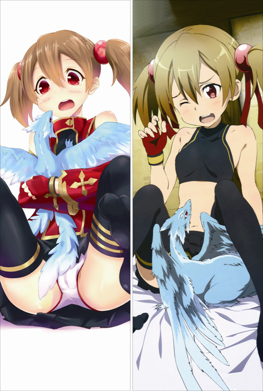 Sword Art Online Silica Anime Dakimakura Body Pillow Cover