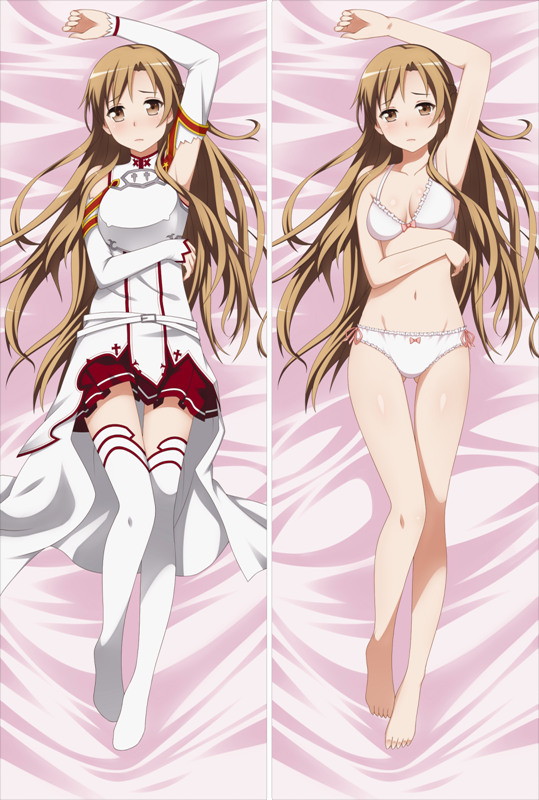 Sword Art Online Asuna Yuuki Anime Dakimakura Body Pillow Cover