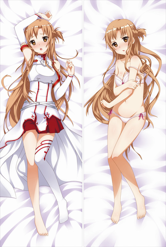 Sword Art Online Asuna Yuuki Anime Dakimakura Body Pillow Cover