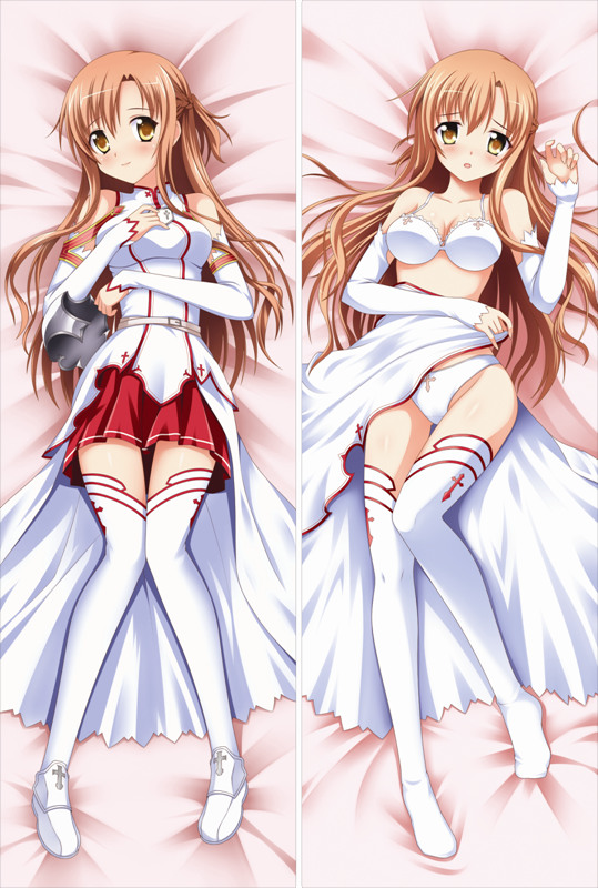 Sword Art Online Asuna Yuuki Anime Dakimakura Body Pillow Cover