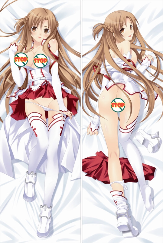 Sword Art Online Asuna Yuuki Anime Dakimakura Body Pillow Cover
