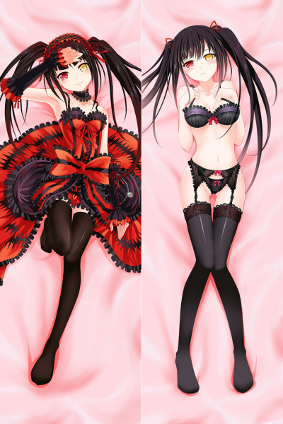 Date A Live Kurumi Tokisaki Anime Dakimakura Japanese Pillow Cover
