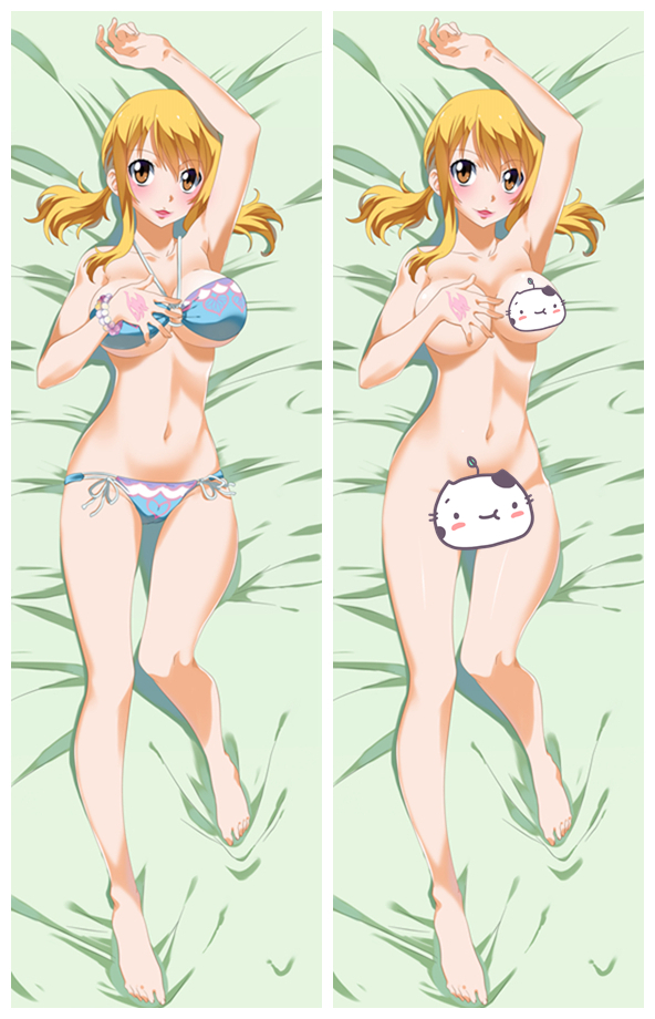 Fairy Tail Lucy Heartfilia Anime Dakimakura Body Pillow Cover