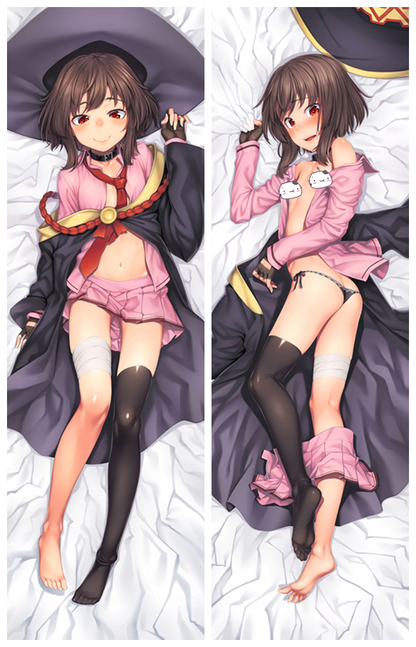 KonoSuba God's Blessing on This Wonderful World Megumin Anime Dakimakura Body Pillow Cover