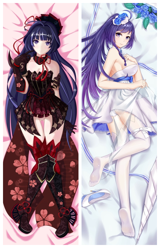 Honkai Impact 3rd Seele Vollerei & Raiden Mei Anime Dakimakura Body Pillow Cover