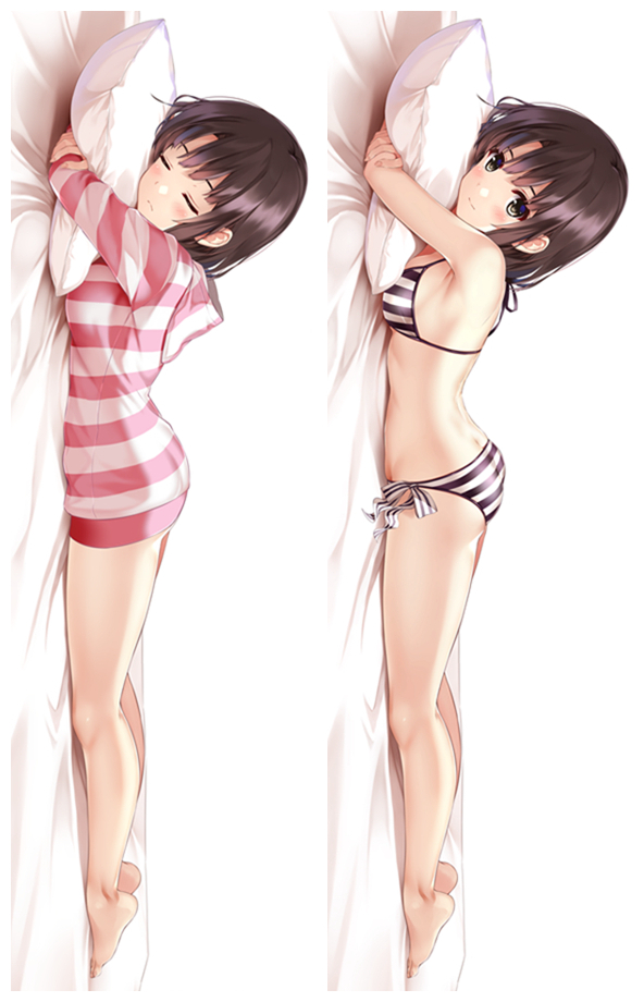 Saekano How to Raise a Boring Girlfriend Katou Megumi Anime Dakimakura Body Pillow Cover