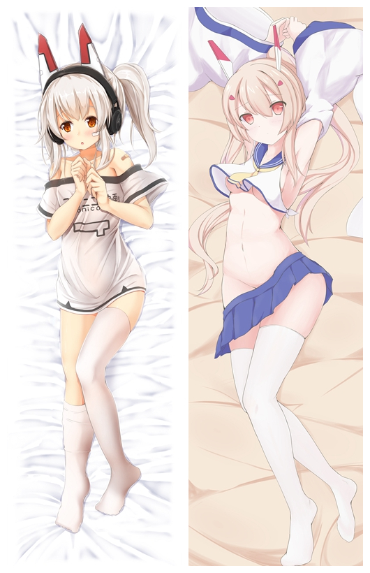 Azur Lane Ayanami Anime Dakimakura Body Pillow Cover
