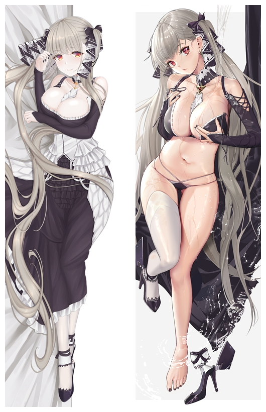 Azur Lane Formidable Anime Dakimakura Body Pillow Cover