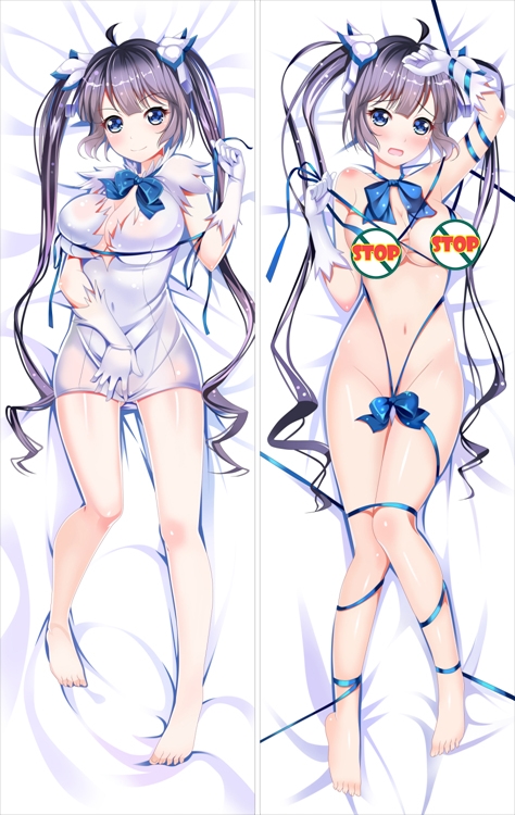Is It Wrong to Try to Pick Up Girls in a Dungeon Hestia Anime Dakimakura Waifu Pillow Case