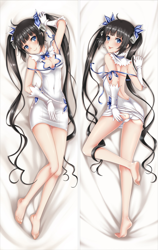 Is It Wrong to Try to Pick Up Girls in a Dungeon Hestia Anime Dakimakura Body Pillow Cover