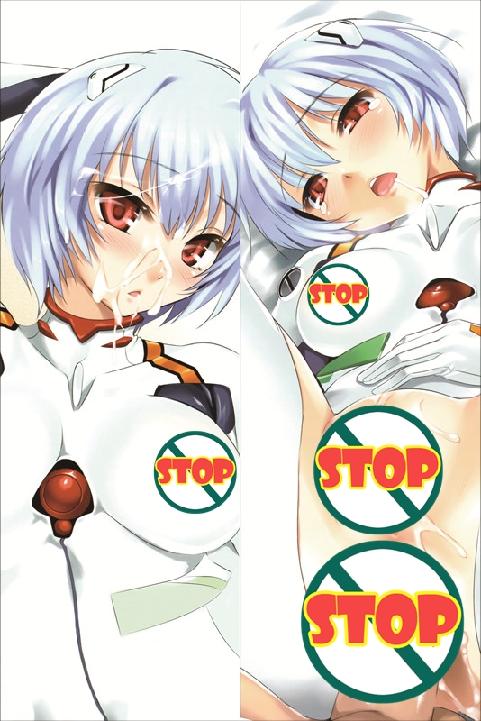 Neon Genesis Evangelion Rei Ayanami Anime Dakimakura Waifu Pillow Case