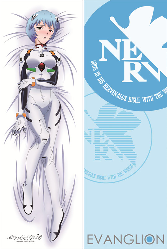 Neon Genesis Evangelion Rei Ayanami Anime Dakimakura Waifu Pillow Case