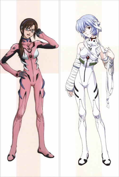 Neon Genesis Evangelion Rei Ayanami Anime Dakimakura Waifu Pillow Case