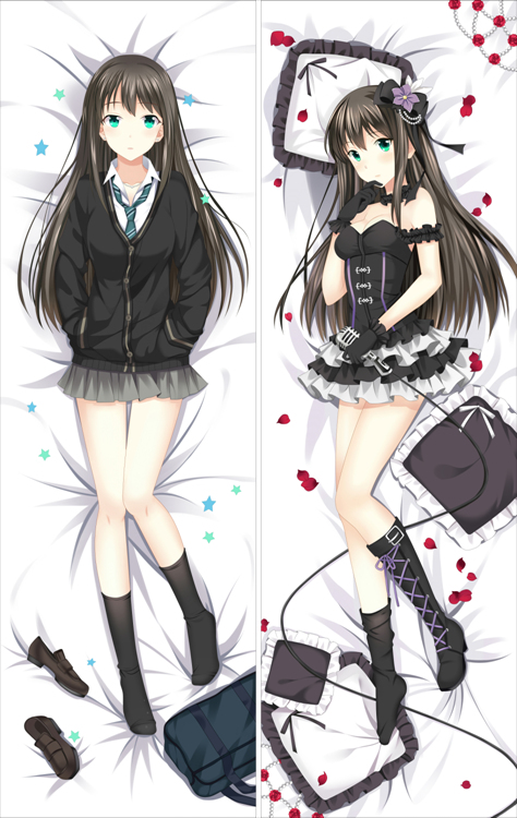 The Idolmaster Cinderella Girls Rin Shibuya Anime Dakimakura Waifu Pillow Case