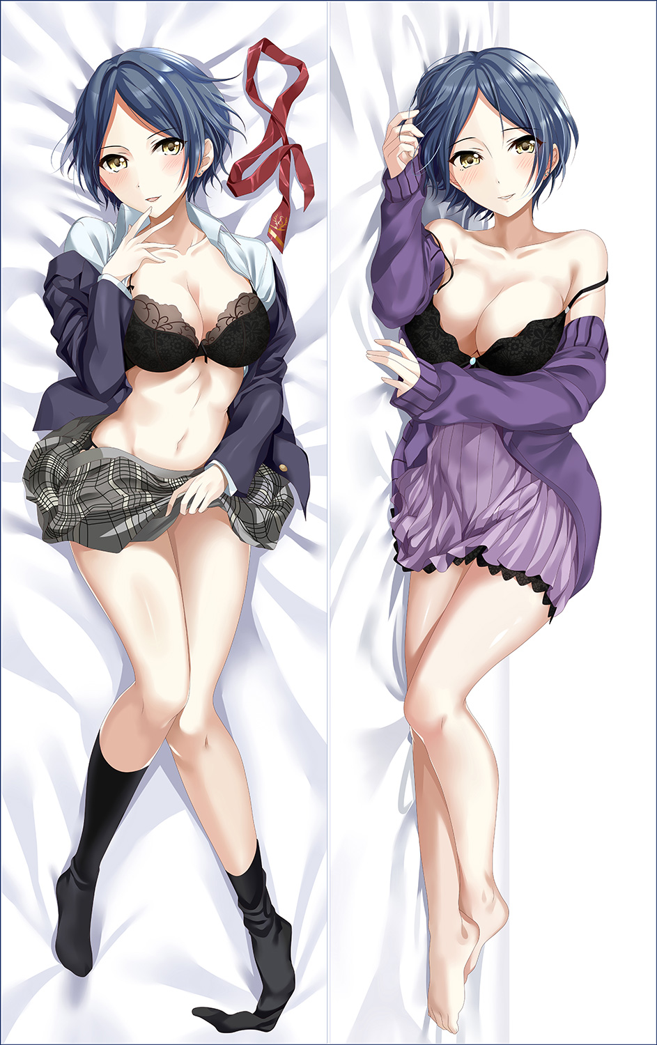 The Idolmaster Kanade Hayami  Anime Dakimakura Pillow Cover