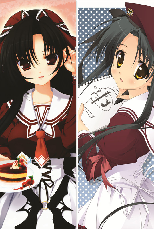 11Eyes Kukuri Tachibana Anime Dakimakura Waifu Pillow Case
