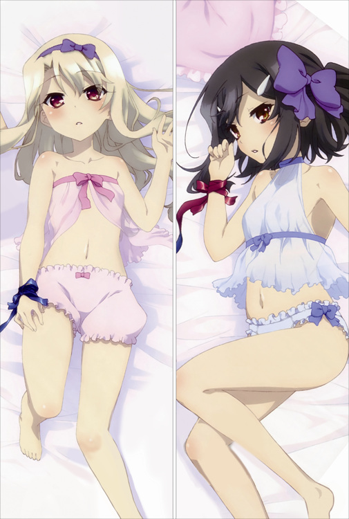 Fate/kaleid liner Prisma Illya Illyasviel von Einzbern + Rin Tohsaka Anime Dakimakura Body Pillow Cover