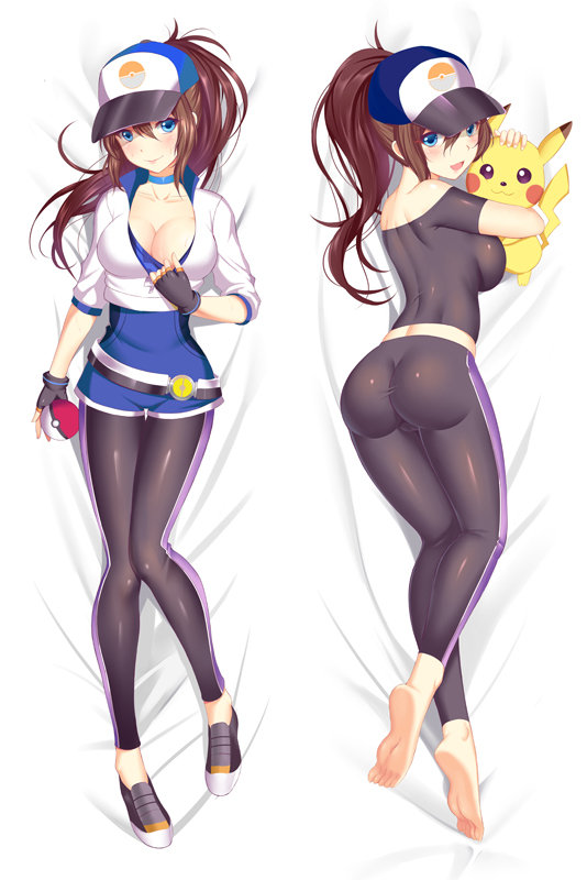 Pokemon Go Mystic Trainer Anime Dakimakura Japanese Pillow Cover