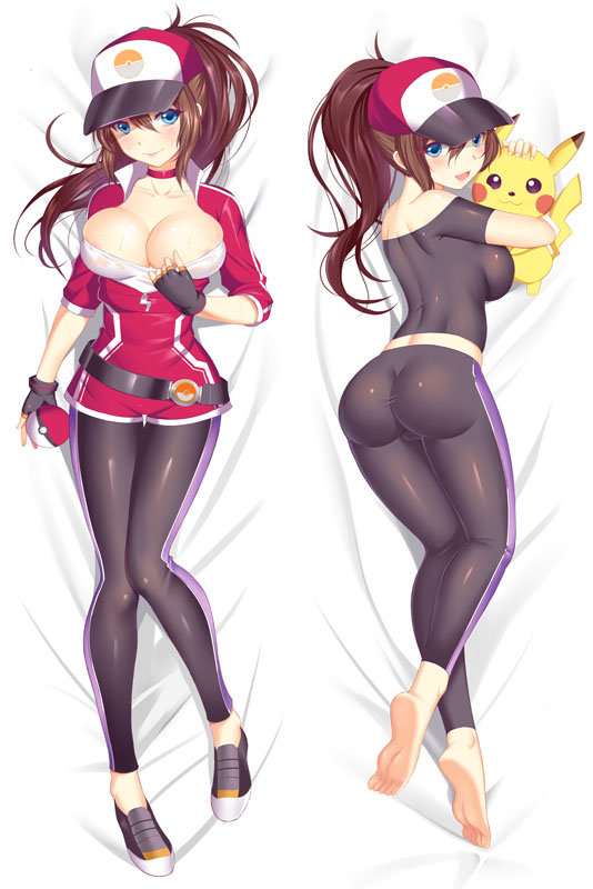 Pokemon Go Trainer Anime Dakimakura Japanese Pillow Cover
