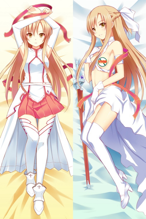 Sword Art Online Asuna Anime Dakimakura Japanese Pillow Cover