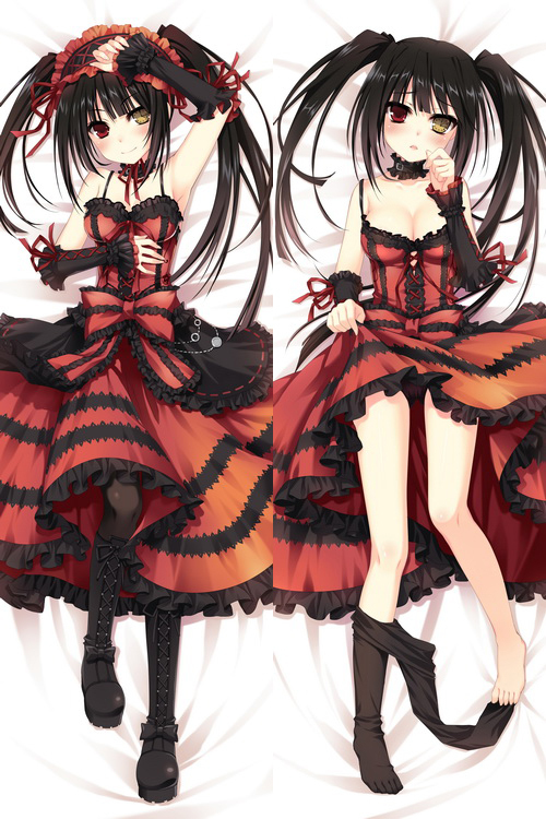 Date A Live Kurumi Tokisaki Anime Dakimakura Pillow Cover