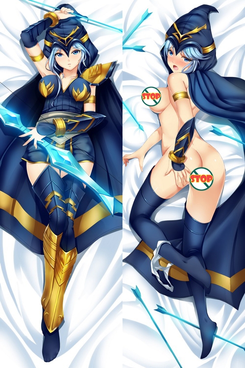 League of Legends Ashe Anime Dakimakura Japanese Pillow Cover
