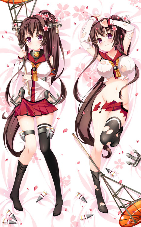 Kantai Collection Yamato Anime Dakimakura Japanese Pillow Cover