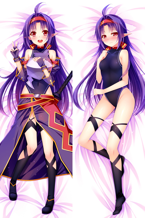 Sword Art Online II Yuuki Konno Anime Dakimakura Japanese Pillow Cover
