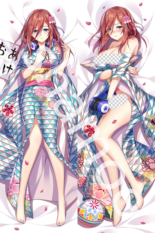 The Quintessential Quintuplets Miku Nakano Anime Dakimakura Pillow Cover