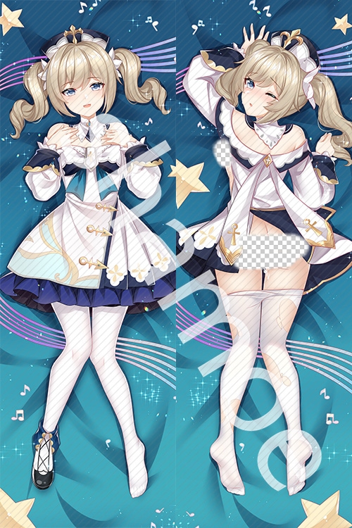 Genshin Impact Barbara Anime Dakimakura Pillow Cover