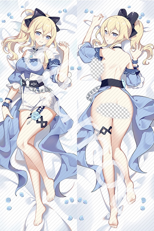 Genshin Impact Jean Gunnhildr Anime Dakimakura Pillow Cover