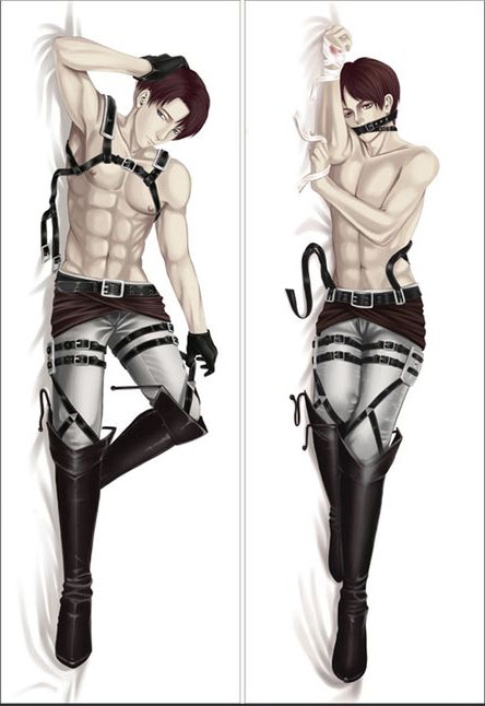 Attack on Titan Levi Rivaille hugging pillow case