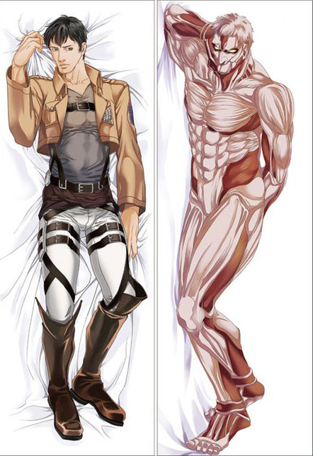 Attack on Titan Levi Rivaille hugging pillow case